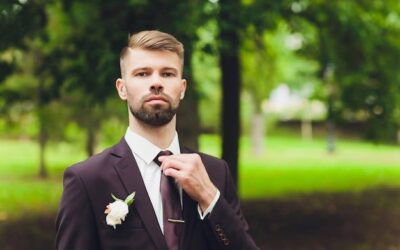 Czy garnitur w kratę pasuje na ślub?