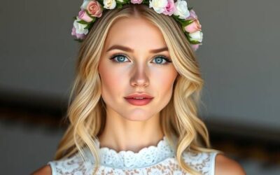 Jak zrobić wianek ślubny z żywych kwiatów, by zachwycał delikatnością?